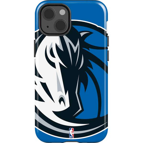 NBA Dallas Mavericks Large Logo iPhone 15 Impact Case